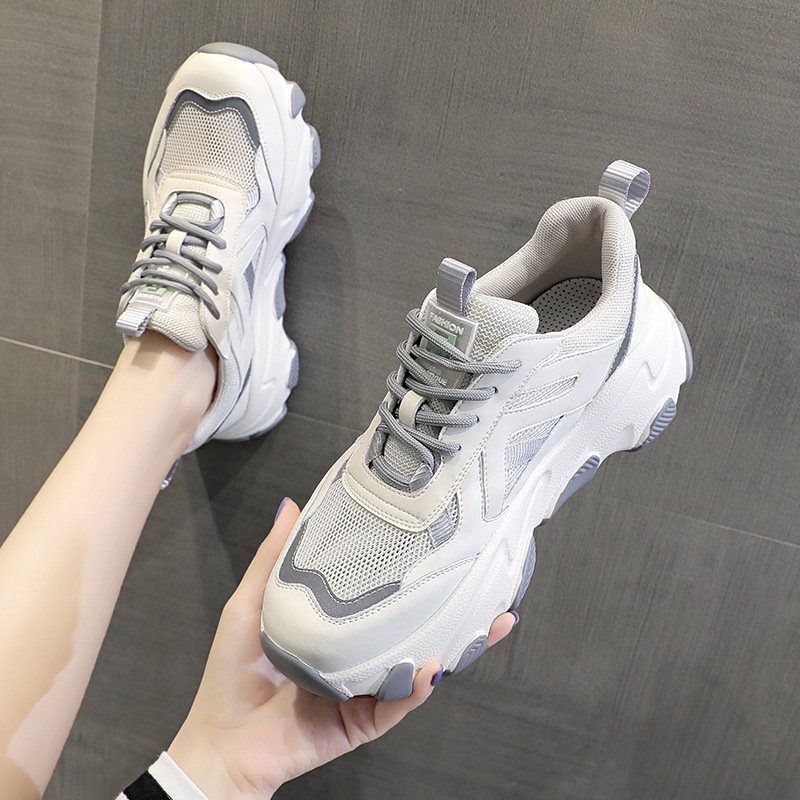 Spring 2021 Fashion New Women's Shoes Trendy Women Summer Breathable Platform Sports Casual Shoes